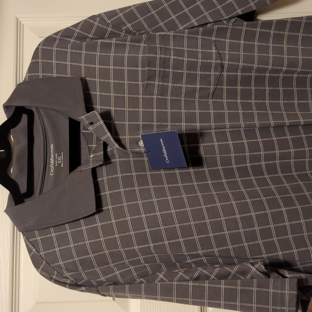 NWT Grey Polo